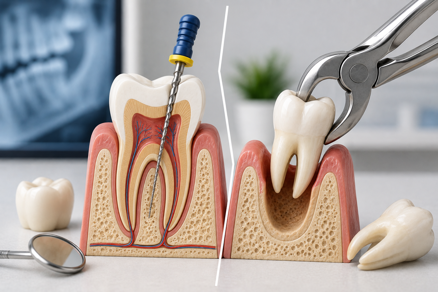 Root Canal vs Tooth Extraction: Which Is Better? | Complete Guide
